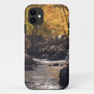 Elegant phone case with natural landscapes