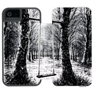 Elegant phone case with natural landscapes incipio watson™ iPhone 5 wallet case