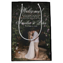 Elegant Photo Black Wedding Welcome 