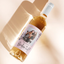 Elegant Photo Bridesmaid Proposal 