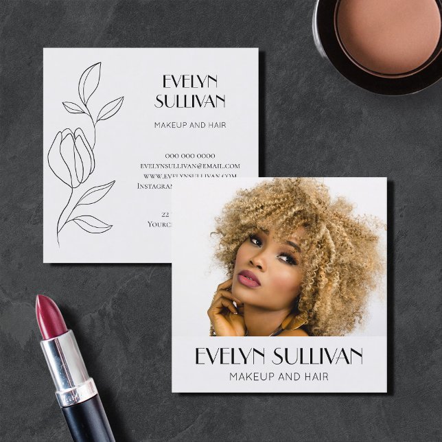 Elegant photo business card (Creator Uploaded)