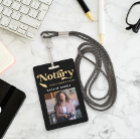 Elegant Photo Gold Notary Loan Agent 