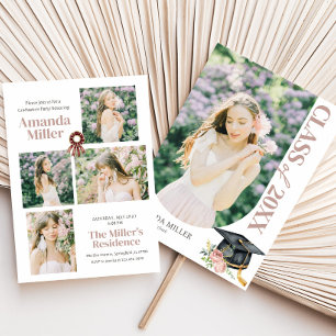 Elegant Photo Graduation Invitation