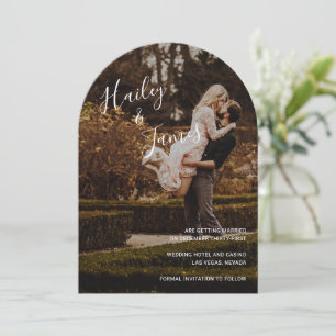 Elegant Photo Modern Wedding Save The Date