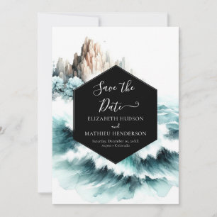 Elegant Photo Nautical Wedding Save The Date