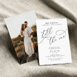 Elegant Photo Still The One Wedding Vow Renewal Invitation<br><div class="desc">Celebrate your enduring love and commitment with our Elegant Photo "Still The One" Wedding Vow Renewal Invitation. This invitation beautifully blends sophistication and sentimentality, allowing you to showcase your love story with a cherished photo. The elegant design and heartfelt message set the perfect tone for your vow renewal celebration, whether...</div>