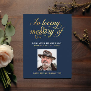 Elegant Photo Sympathy Funeral Prayer  Postcard