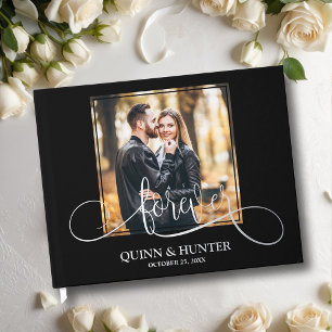 Elegant Photo Wedding Guest Book