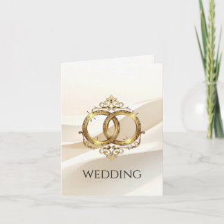 Elegant Photo Wedding Invitation Card – Modern