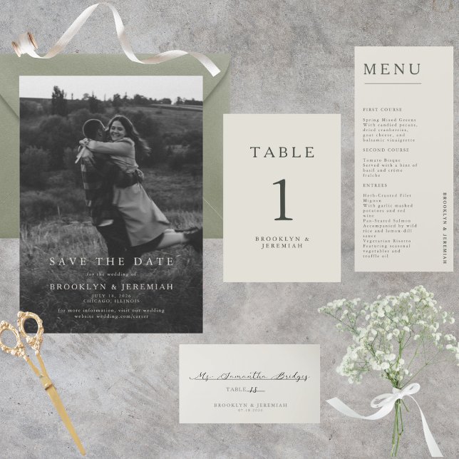 Elegant Photo Wedding Save the Date (Creator Uploaded)