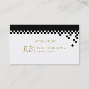 Elegant Photographer Business Card