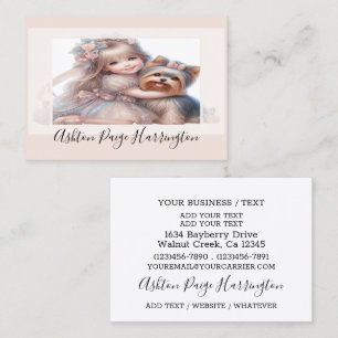 Elegant Photography / Portrait / etc. Business Card