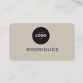 Elegant Photography Workshop Brown Business Card