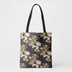 Elegant Piano Player Tote Bag