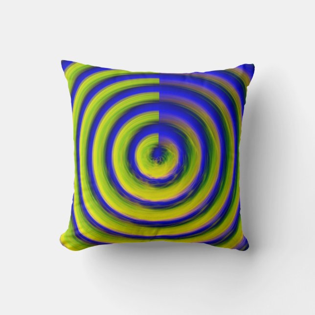 Elegant Pillow with Modern Abstract Design (Front)