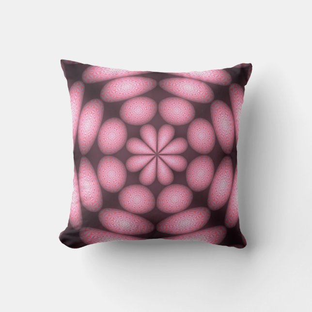 Elegant Pillow with Modern Abstract Design (Front)