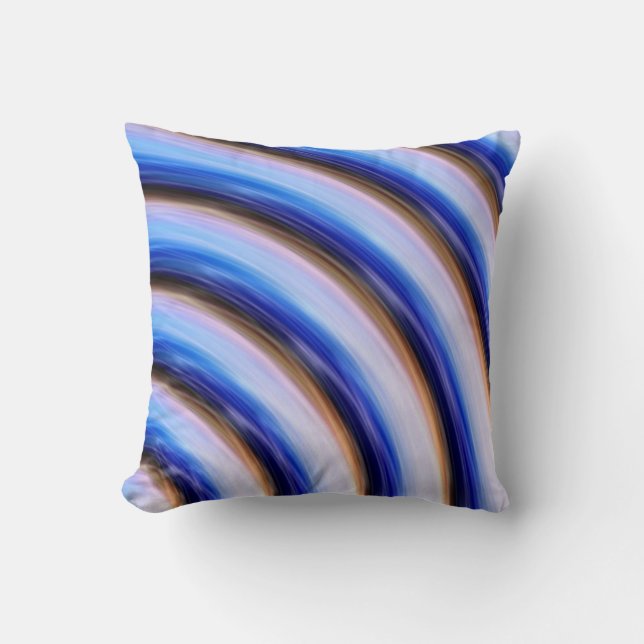 Elegant Pillow with Modern Abstract Design (Front)