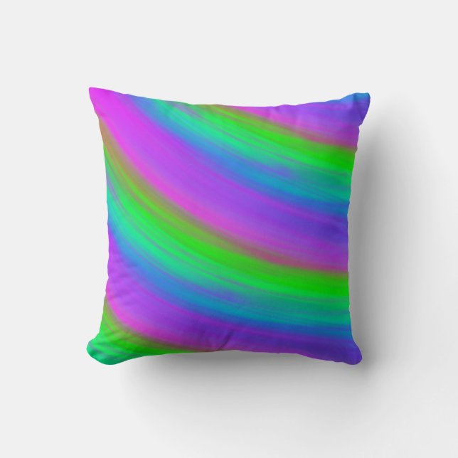 Elegant Pillow with Modern Abstract Design (Front)