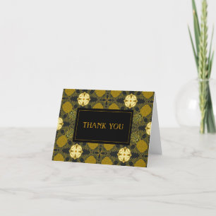 Elegant Pineapple Thank You Notes