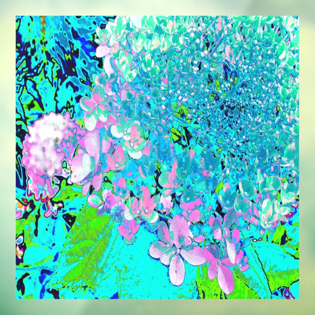 Elegant Pink and Blue Limelight Hydrangea (Sheet 3)