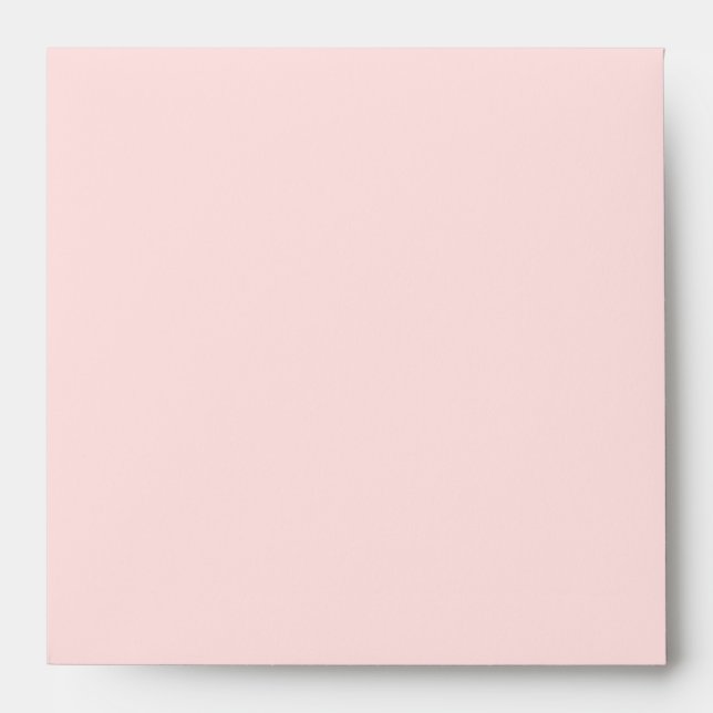 Elegant Pink and Grey Linen Envelopes (Front)