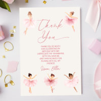 Elegant Pink Ballerina Ballet Birthday Party
