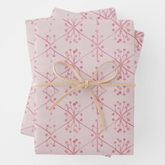 Elegant Pink Branch Custom - Spring Floral  Wrapping Paper Sheet