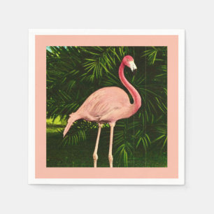 Elegant Pink Flamingo  Napkin