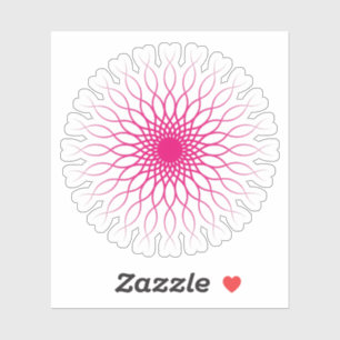 Elegant Pink floral Mandala