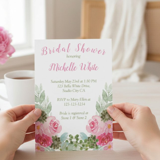 Elegant Pink Floral Watercolor (Creator Uploaded)