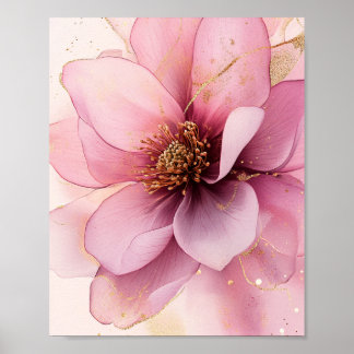 Elegant pink flower decoration 