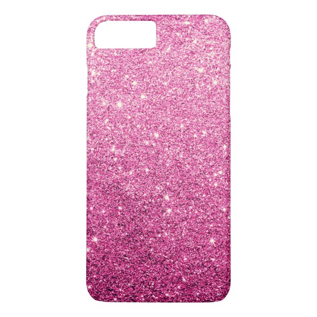 Elegant Pink Glitter Luxury Case-Mate iPhone Case (Back)