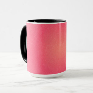 Elegant Pink Gradient Mug with Subtle Sparkle