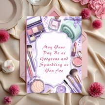 Elegant Pink & Lavender Wishes