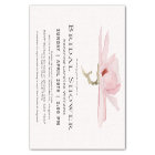 Elegant Pink Magnolia Blossom Bridal Shower