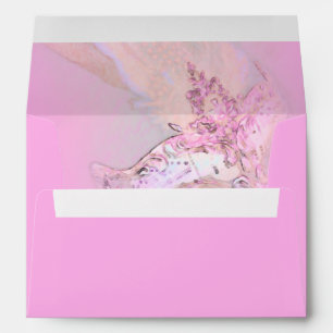Elegant Pink Masquerade Envelopes