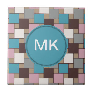 Elegant Pink Nectar Ceramic Tile