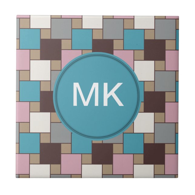 Elegant Pink Nectar Ceramic Tile (Front)