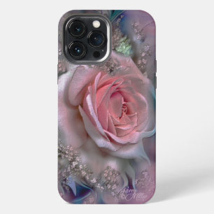 Elegant Pink Rose Case-Mate iPhone Case