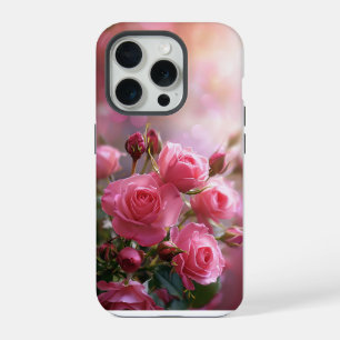 Elegant Pink Roses Phone Case