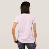 elegant pink salon business T-Shirt (Back Full)