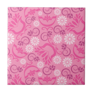 Elegant Pink Tile