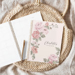 Elegant Pink Watercolor Peony Florals Personalised Planner<br><div class="desc">Our gorgeous peonies planner features our hand-painted watercolor peony florals in light dusty blush pink and deep blush pink with dusty sage green leaves and greenery. Our romantic and elegant design with our beautifully arranged florals creates a unique design layout. Our watercolor peony flowers are arranged to create this beautiful...</div>