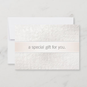 Elegant Plain Crape paper FAUX Copper Stripe