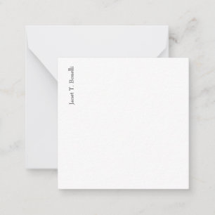 Elegant Plain Simple Professional Card