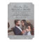 Elegant Platinum Grey Wedding Photo