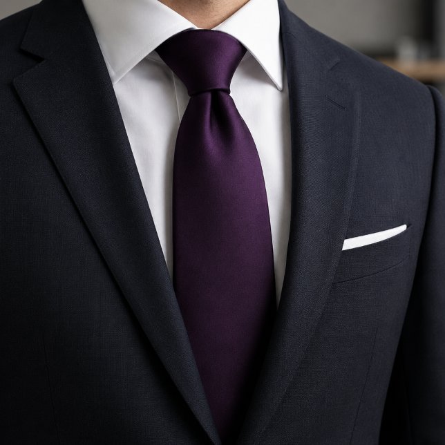 Elegant Plum to Black Gradient  Tie (Creator Uploaded)