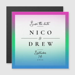 Elegant Polysexual Pride Wedding