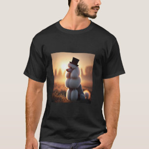 Elegant Poodle Portrait With Top Hat - Stylish Dog