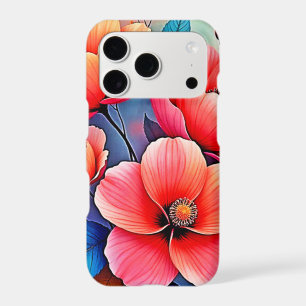 Elegant Poppies: Radiant Nature Art